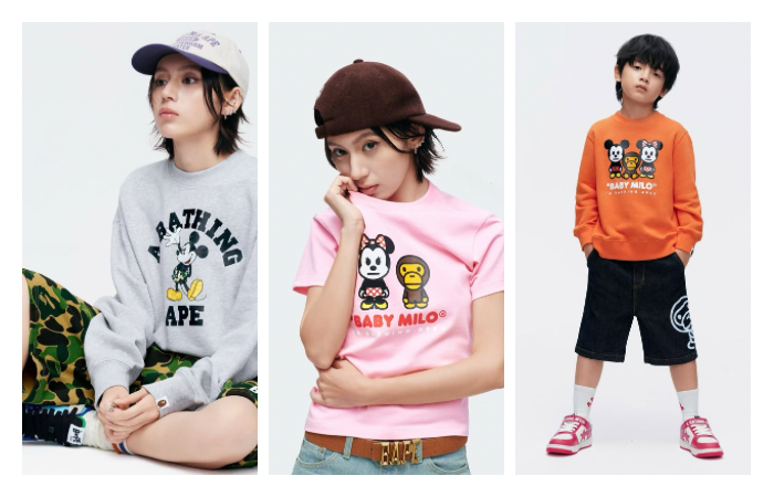 BAPE x Disney: A Playful Rendezvous