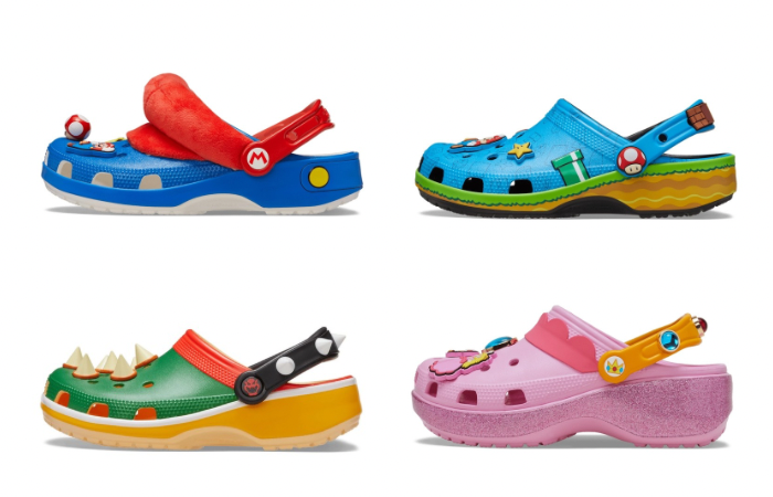 The Super Mario Crocs Collection Is Here