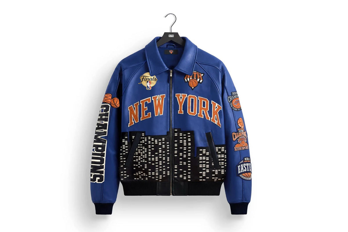 Kith New York Knicks 2026 NBA Championship collection jersey