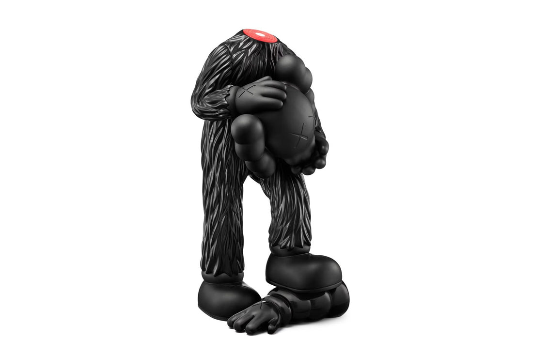 KAWS FELLOWS all-black vinyl figure