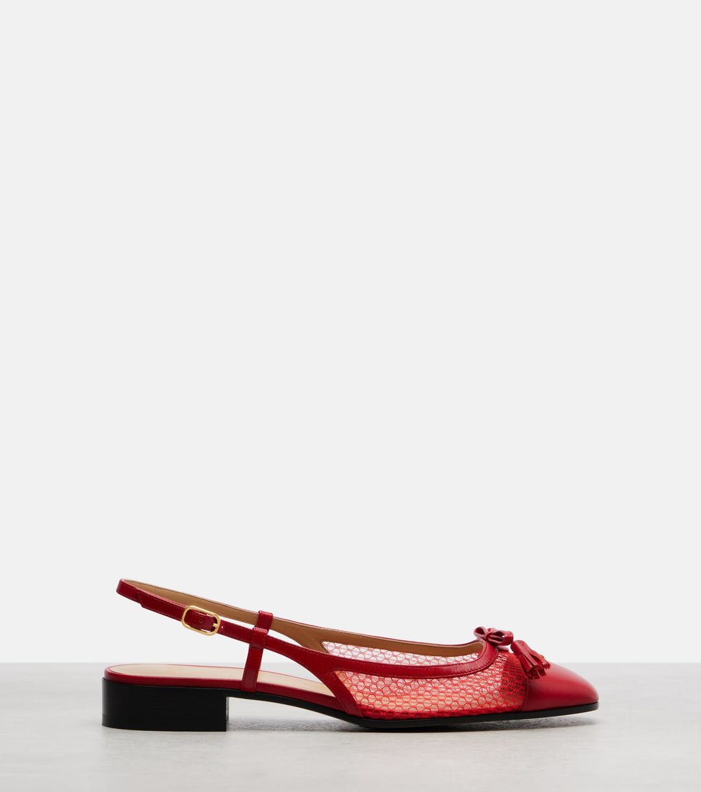 Valentino Garavani Valet Du Roi Slingback Flats