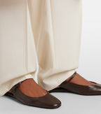 Leather Mary Jane Flats
