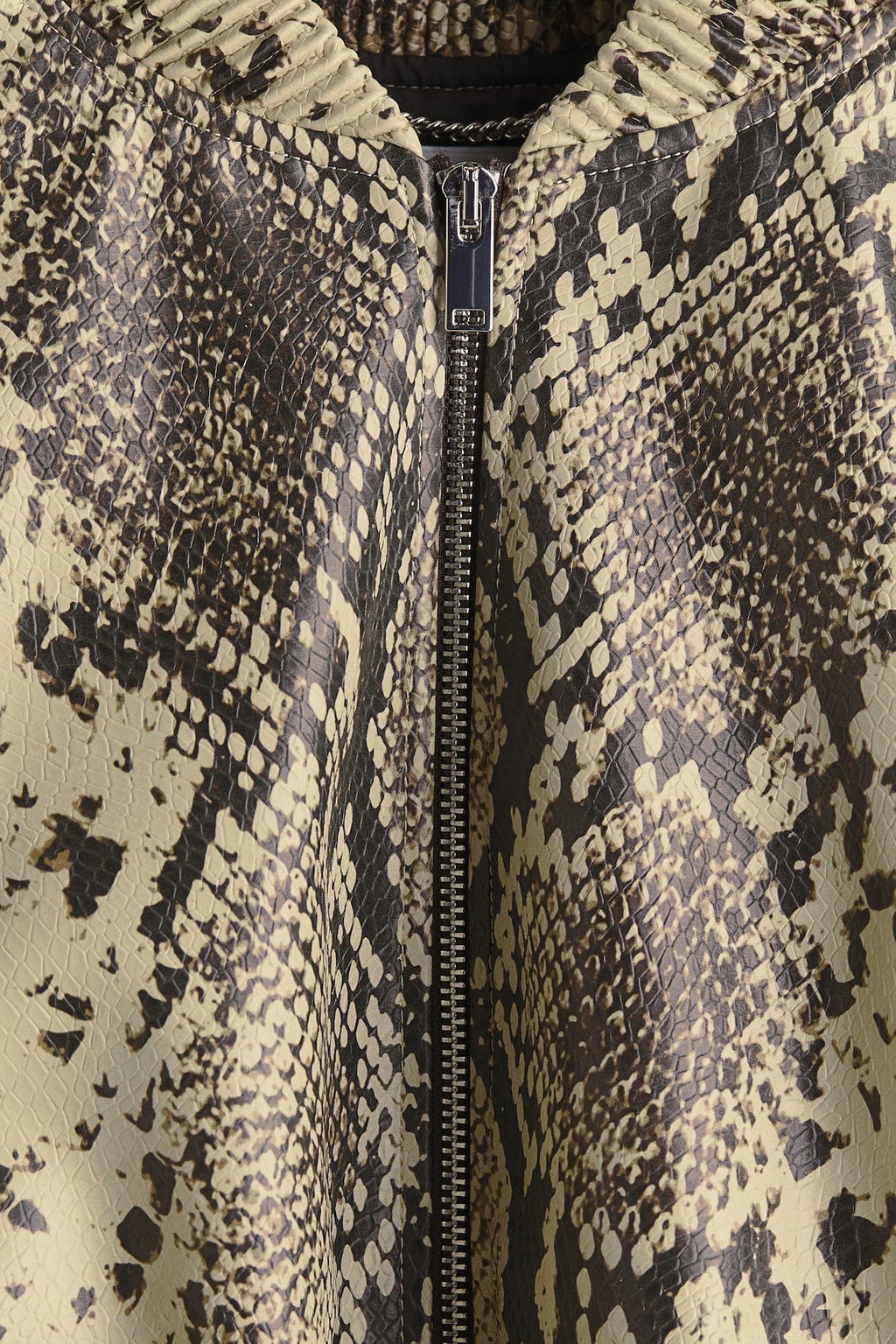 Stella McCartney x H&M Snakeskin-Print Bomber Jacket