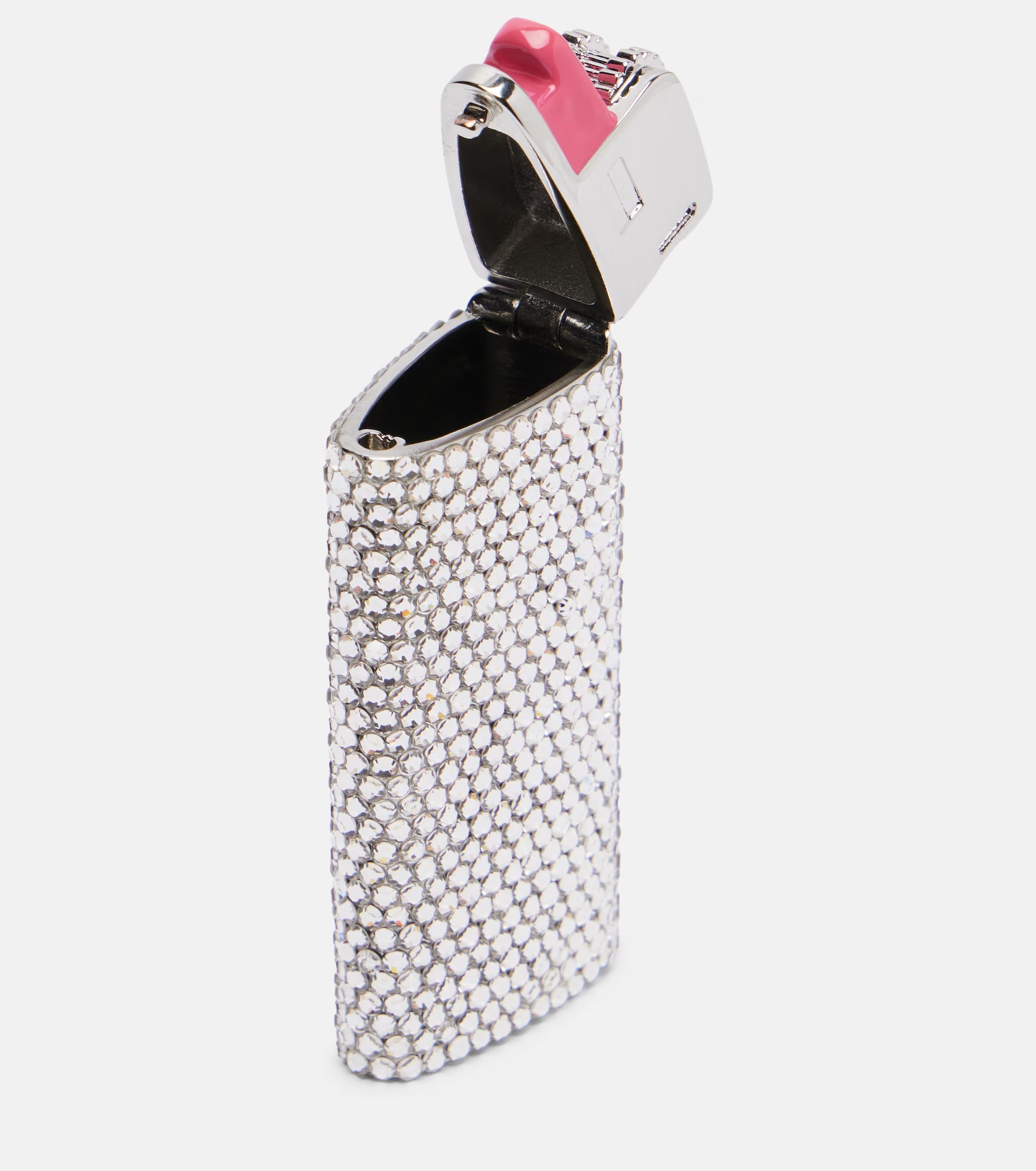 Flame Mini Crystal-Embellished Pillbox