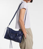 Balenciaga Le City Small Leather Tote Bag – Blue