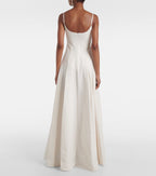 Staud Bridal Joy Cotton-Blend Maxi Dress