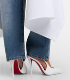 Christian Louboutin Miss Z Patent Leather Slingback Pumps