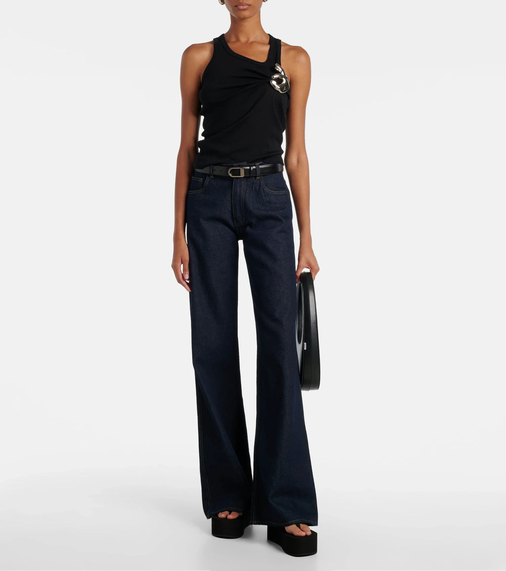 Coperni Platform Thong Sandals – Black