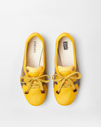 x Onitsuka Tiger TAI-CHI Sakura Nappa Trainers in Brown & Yellow