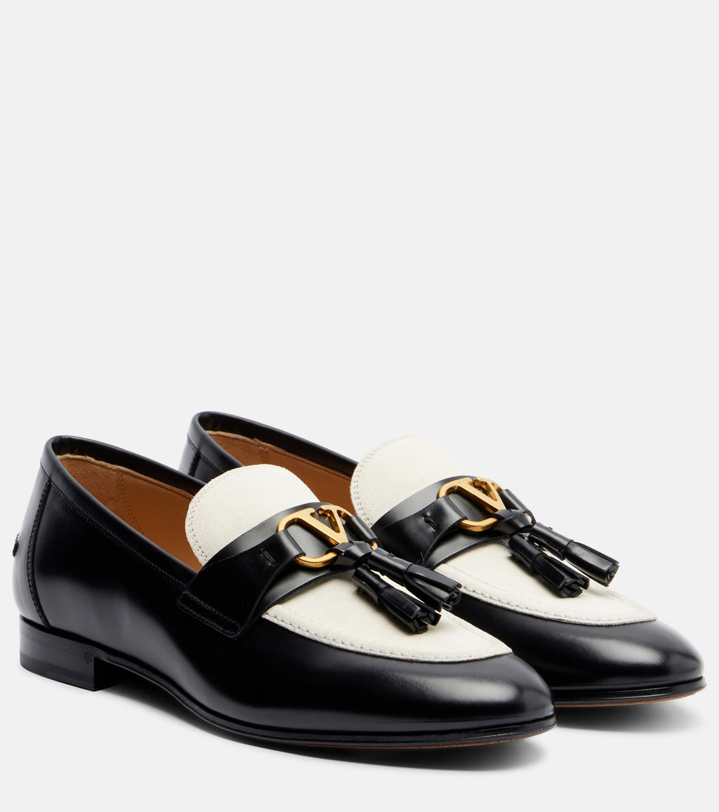 Vaniteux VLogo Leather Loafers