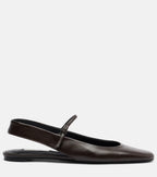 Leather Mary Jane Flats