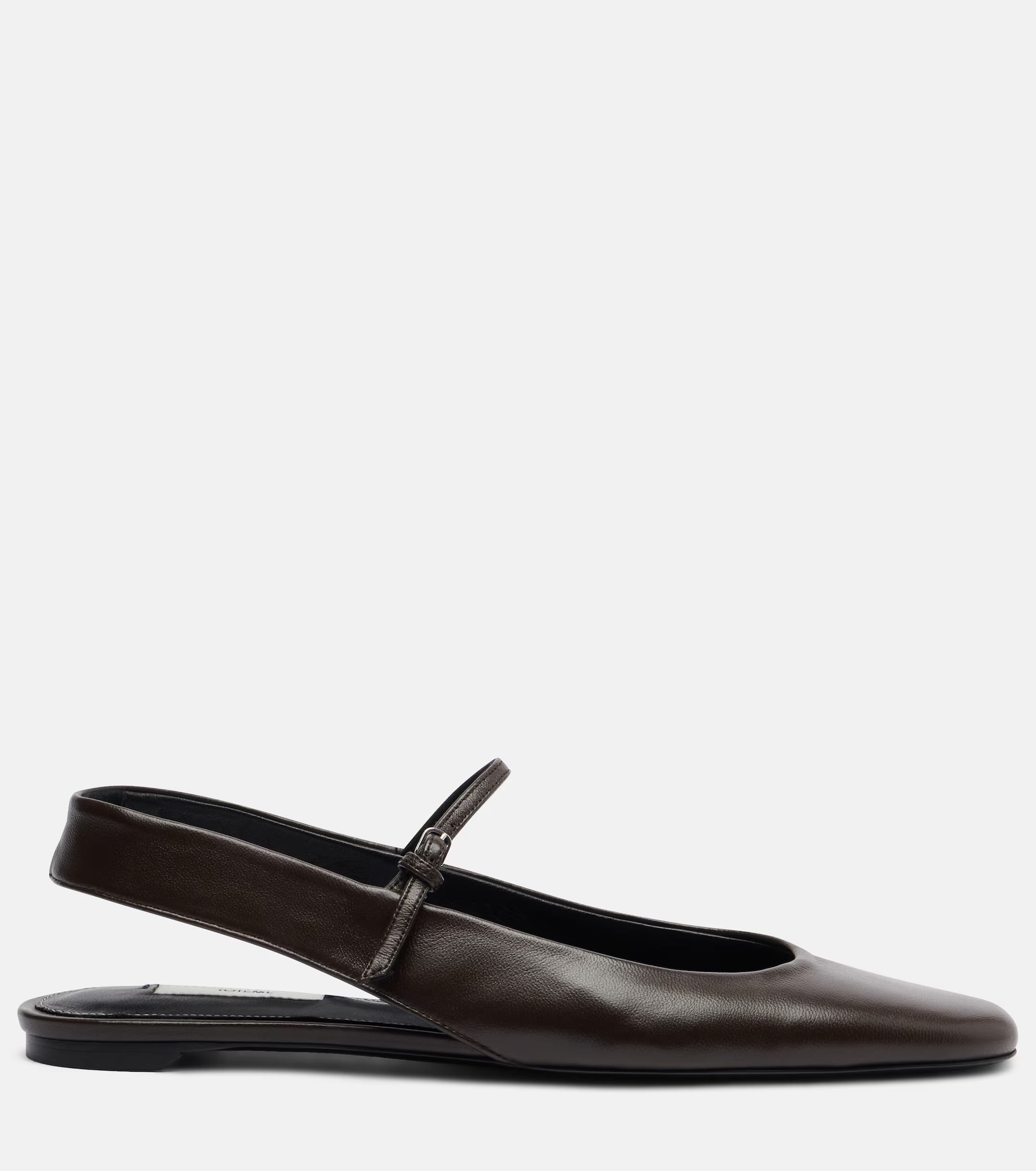 Leather Mary Jane Flats