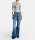 Acne Studios High Waist Wide-Leg Jeans