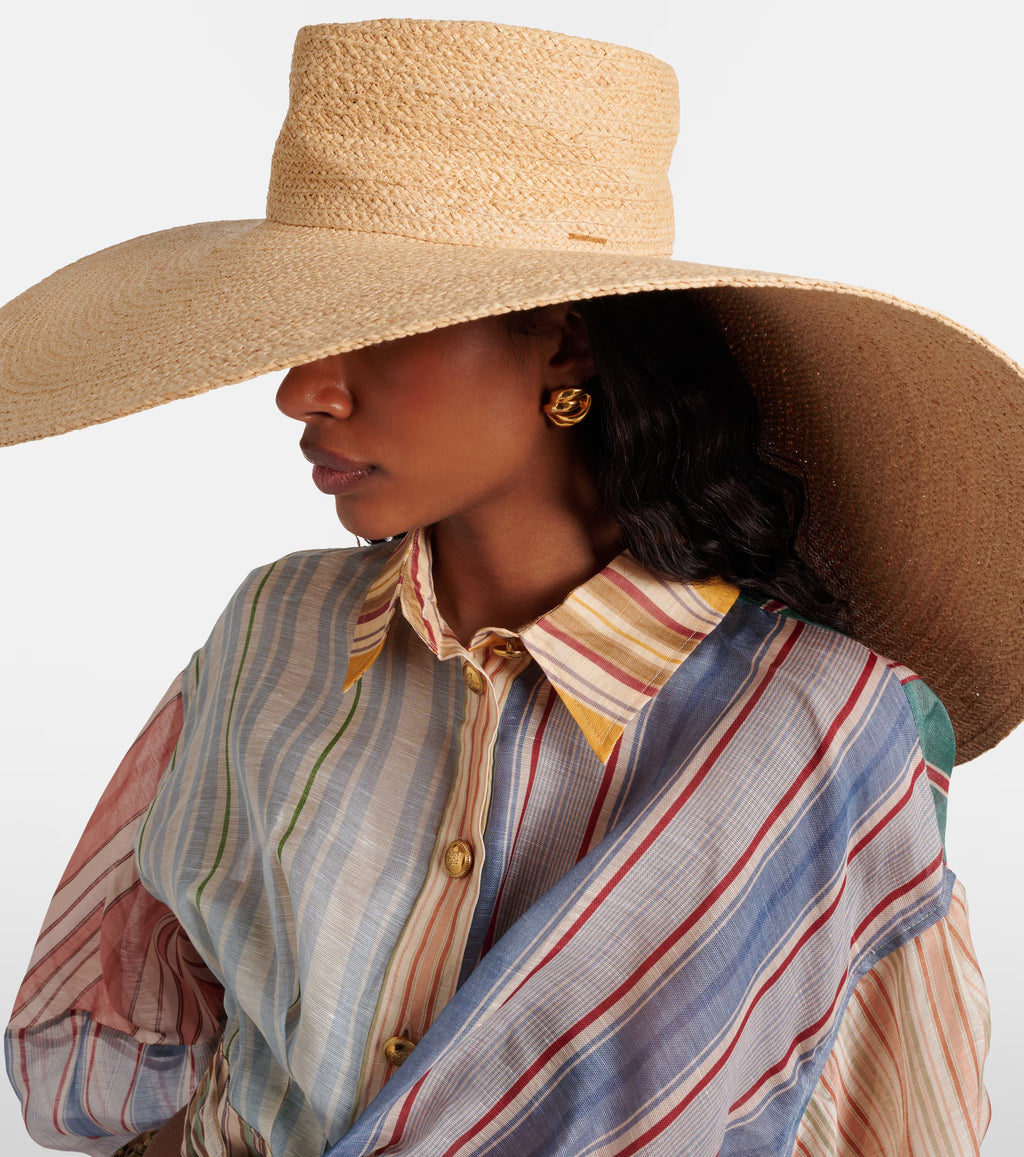 Zimmermann Raffia Sun Hat