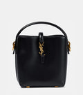 Saint Laurent Le 37 Mini Leather Bucket Bag