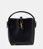 Saint Laurent Le 37 Mini Leather Bucket Bag