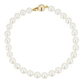 Mappin & Webb 18ct Yellow Gold Akoya Pearl Bracelet