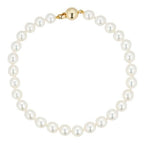 Mappin & Webb 18ct Yellow Gold Akoya Pearl Bracelet