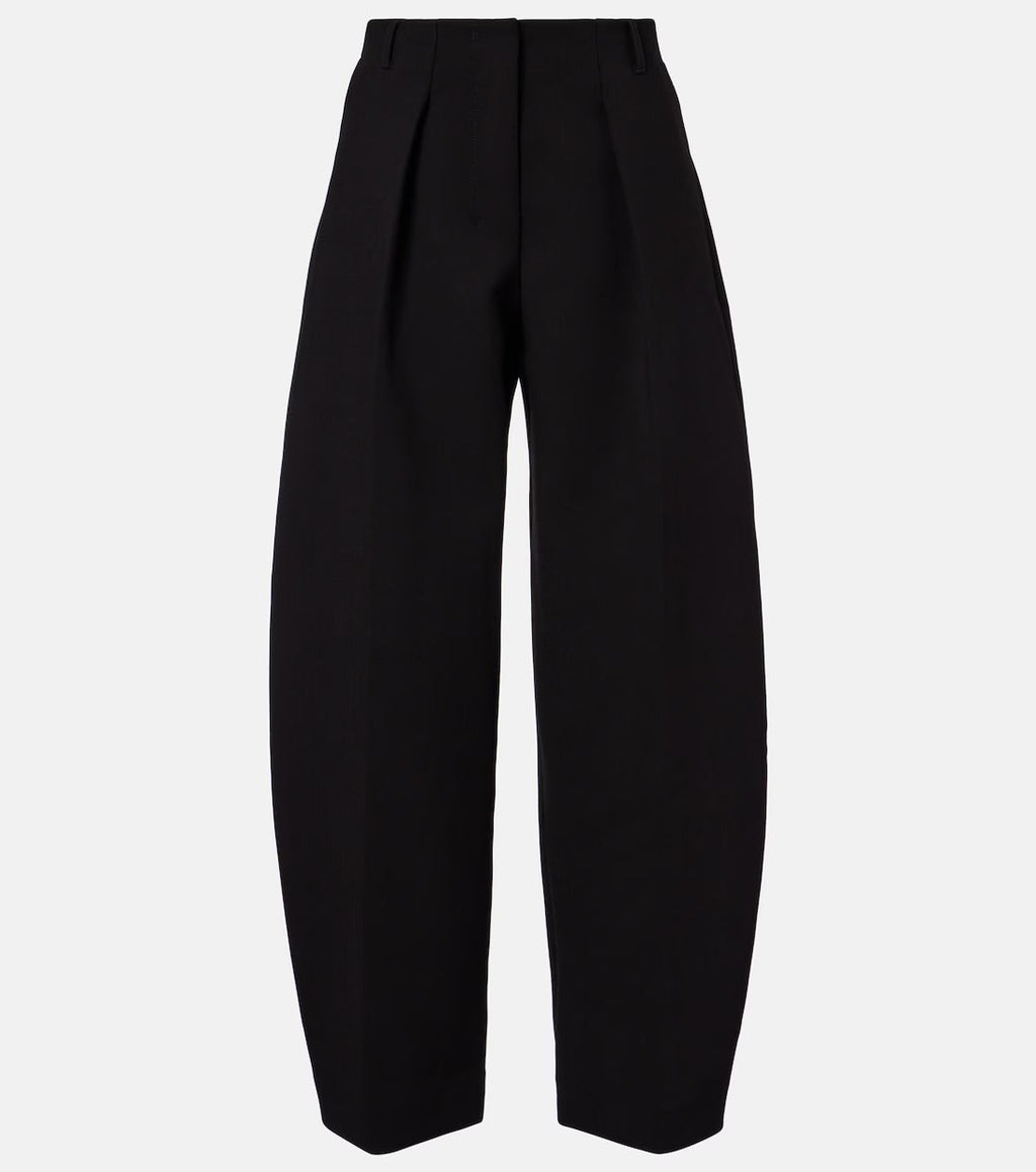 Jacquemus Ovalo Wide-Leg Pants