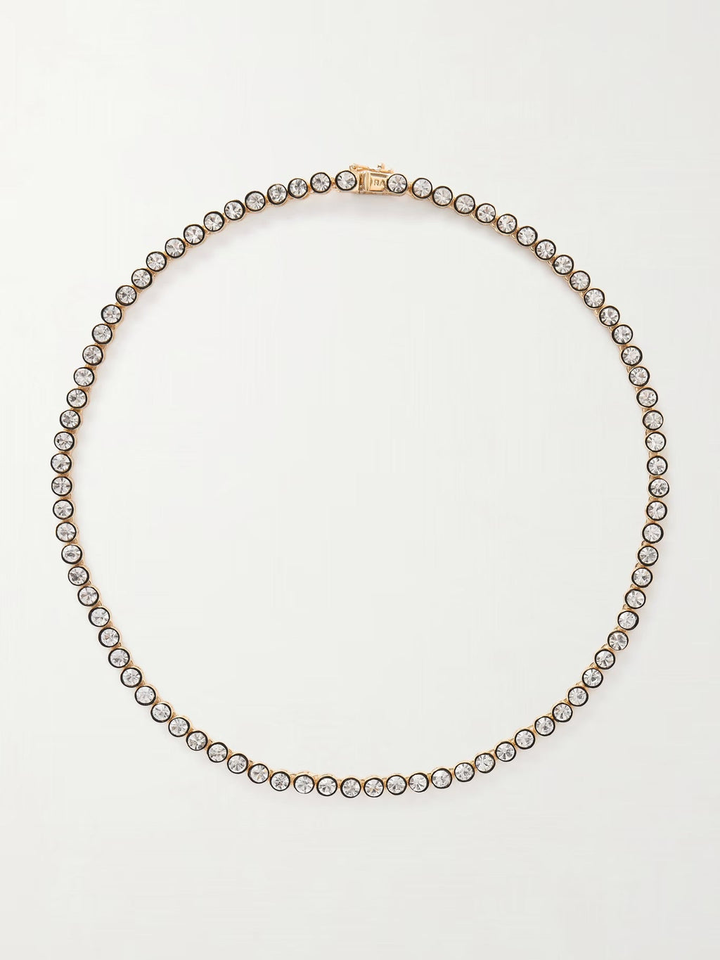 Roxanne Assoulin The Royal Gold-Tone Cubic Zirconia Tennis Necklace