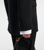 Saint Laurent Double-Breasted Tuxedo Blazer