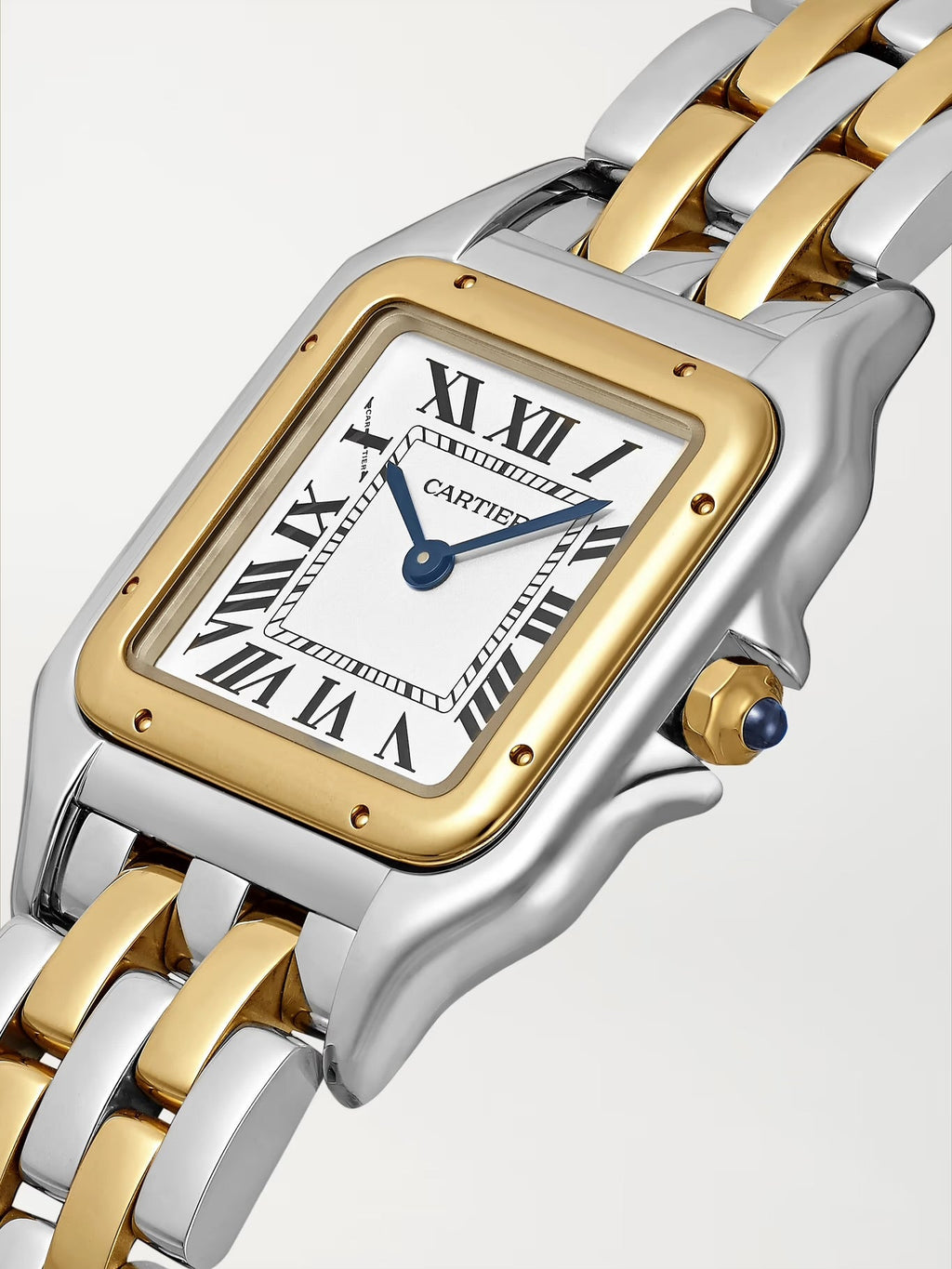 Panthère de Cartier Medium 27mm 18-Karat Gold and Stainless Steel Watch