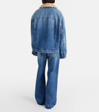 Acne Studios High Waist Wide-Leg Jeans