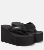 Coperni Platform Thong Sandals – Black