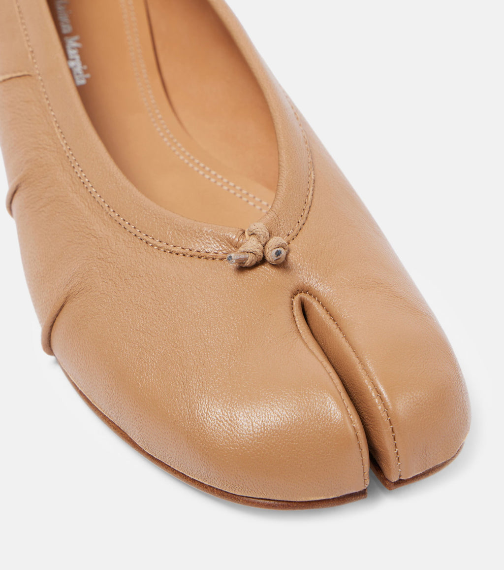 Maison Margiela Tabi Leather Ballet Flats