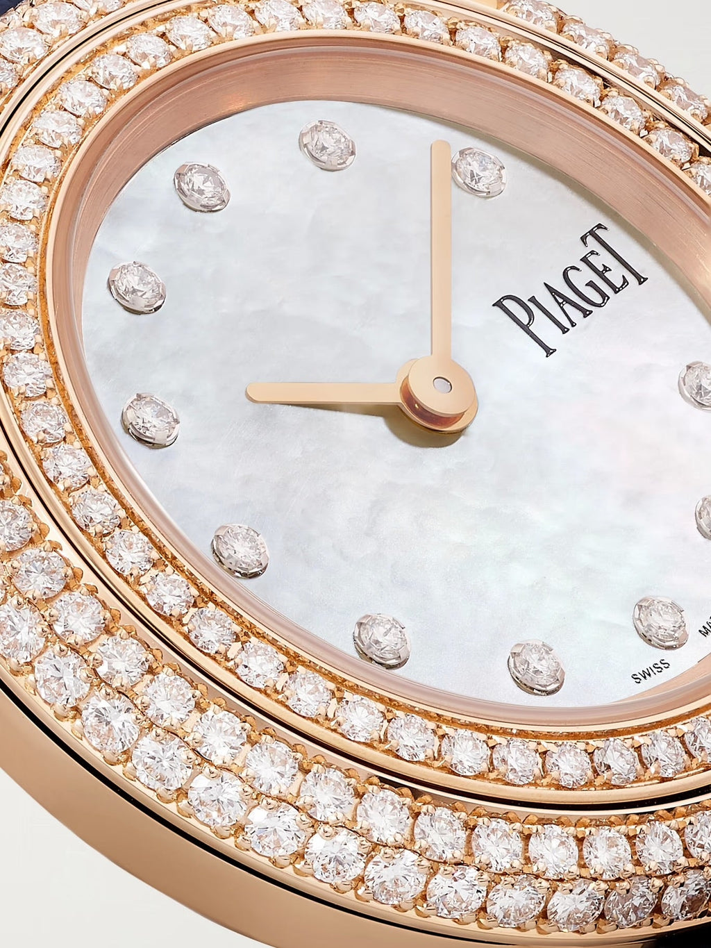 Piaget Possession 29mm 18-Karat Rose Gold, Diamond and Alligator Watch