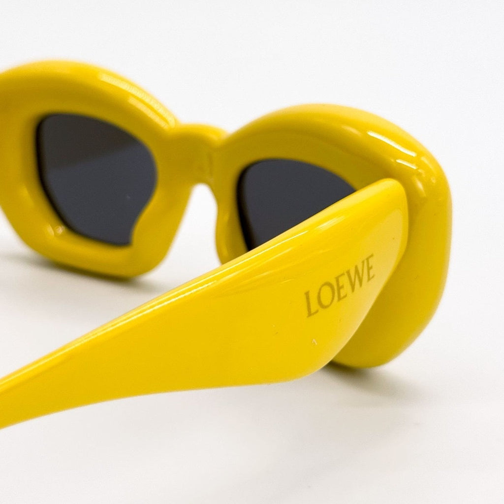 Inflated Sunglasses in Yellow