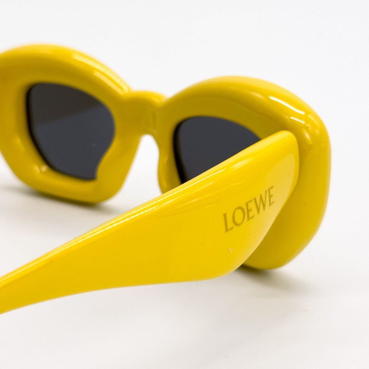Inflated Sunglasses in Yellow