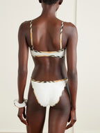 Burberry + Hunza G Tyler Checked Original Crinkle™ Bikini