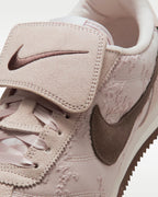 Nike Cortez Textile Sneakers in Silt Red / Light Chocolate