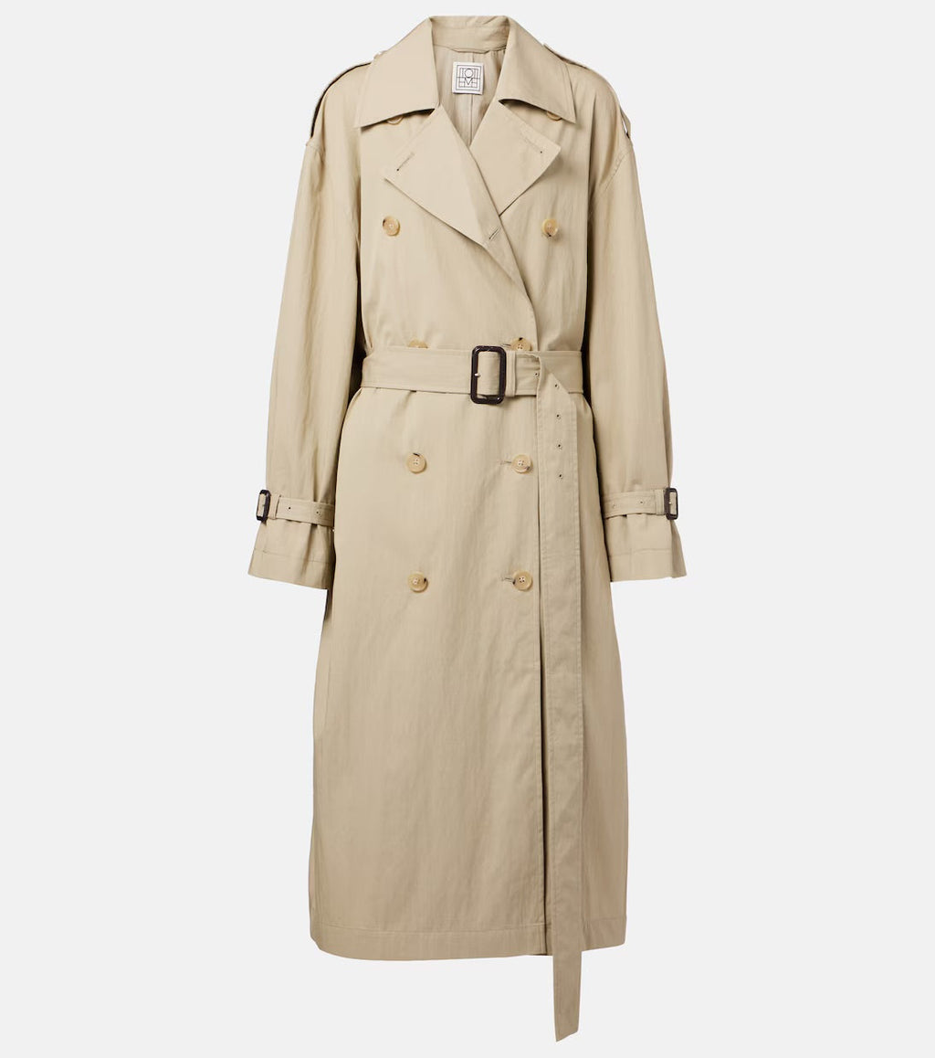 Toteme Cotton-Blend Trench Coat