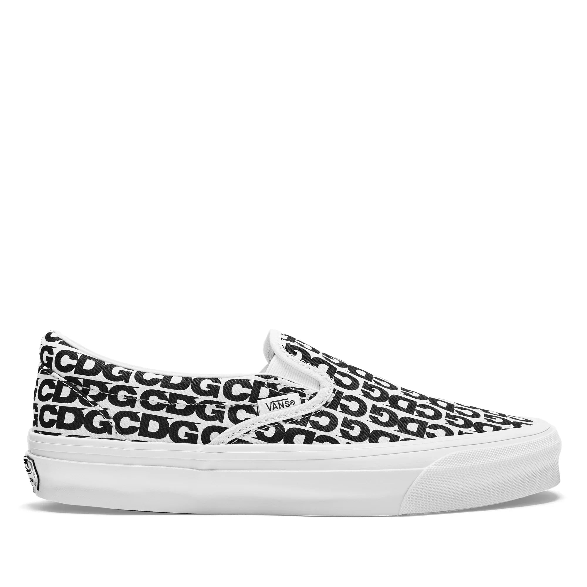 CDG x Vans Slip-On LX – White