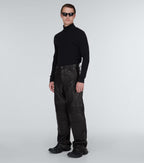 Leather Biker Pants