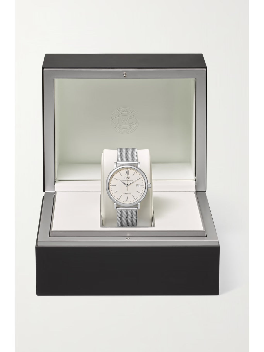 IWC Schaffhausen Portofino Automatic 40mm Stainless Steel and Milanese Mesh Watch