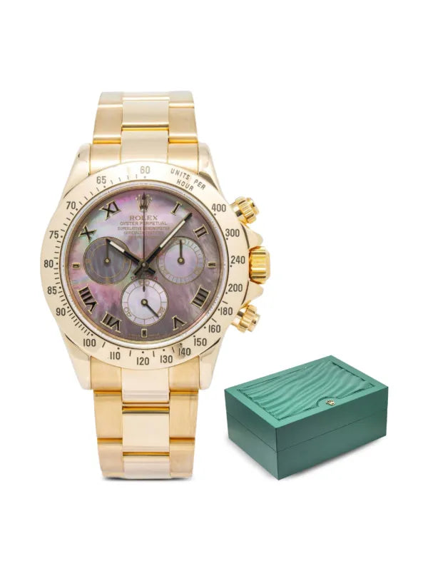 Rolex Cosmograph Daytona in Yellow Gold with Mother-of-Pearl Dial