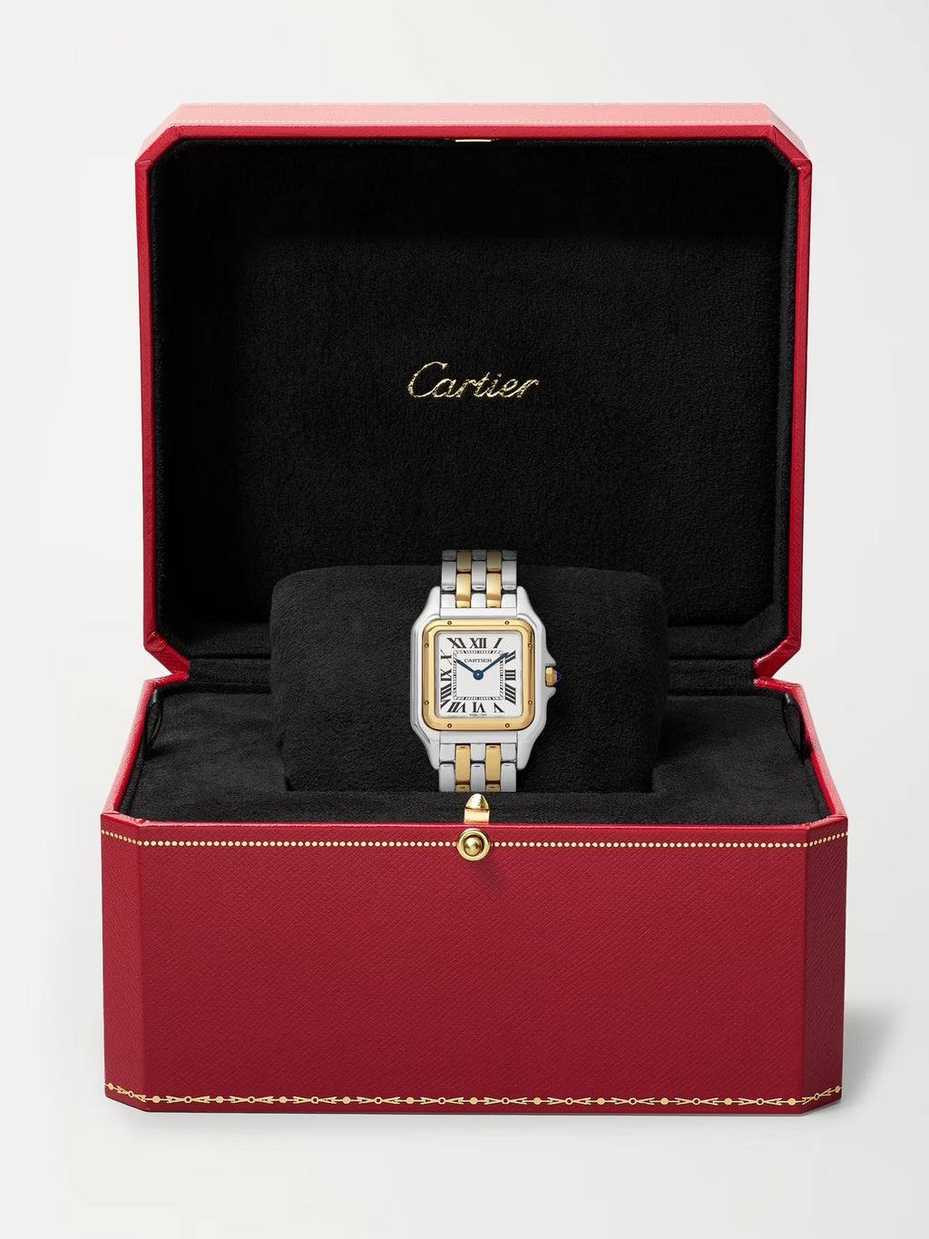 Panthère de Cartier Medium 27mm 18-Karat Gold and Stainless Steel Watch