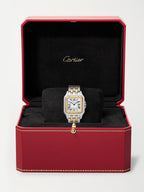 Panthère de Cartier Medium 27mm 18-Karat Gold and Stainless Steel Watch