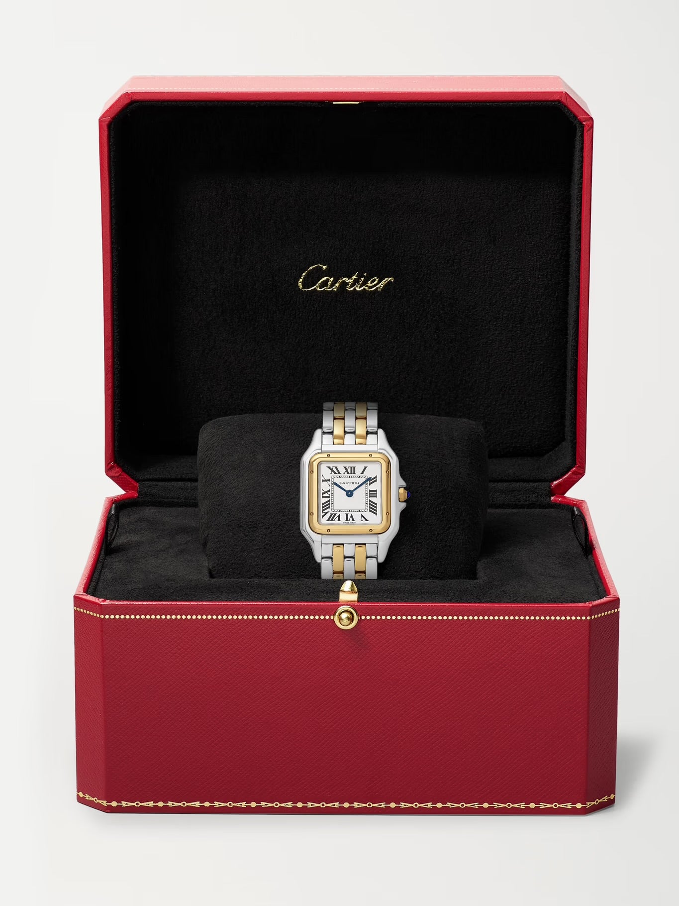 Panthère de Cartier Medium 27mm 18-Karat Gold and Stainless Steel Watch