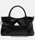 Balenciaga Le City Small Leather Top-Handle Bag