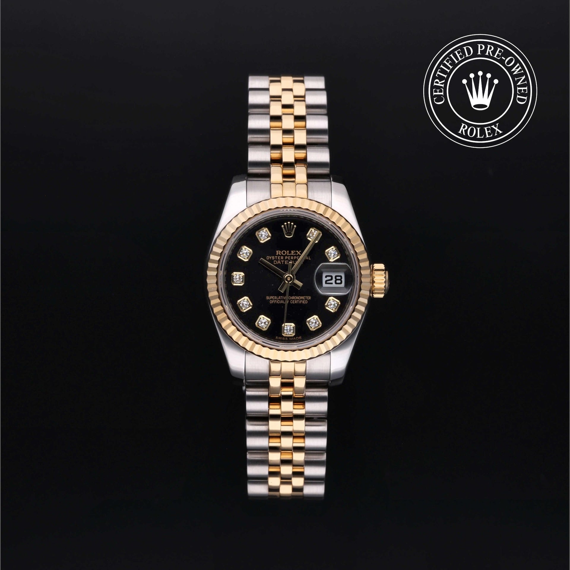 Rolex Lady-Datejust 26 — Ref. 179173 — Oystersteel & Yellow Gold