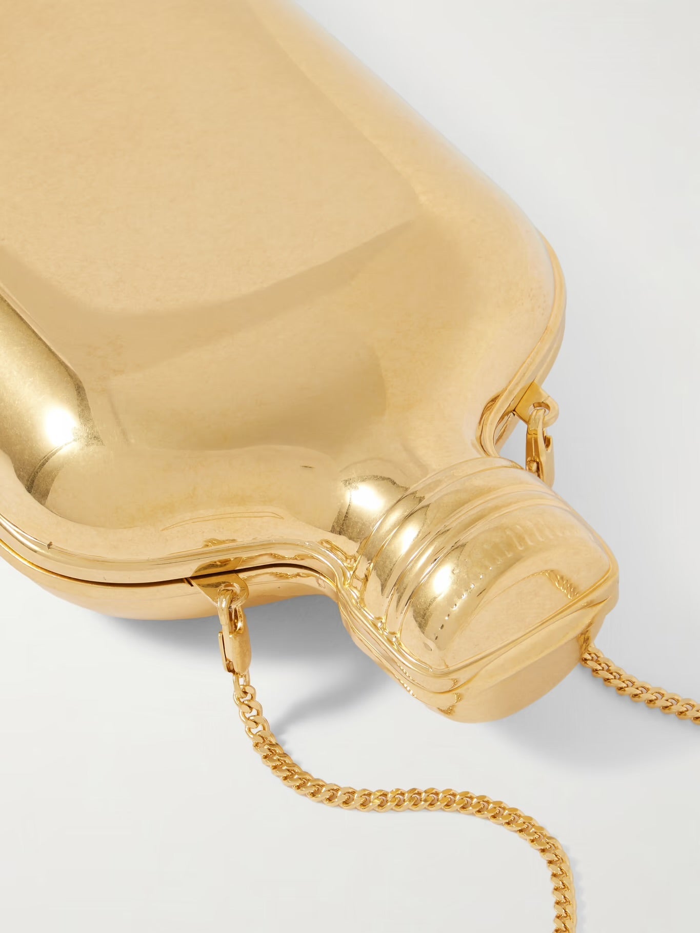 The One Gold-Tone Clutch