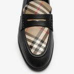 Women's Check and Leather Opal Loafers | 81328471