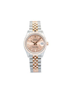 Rolex Datejust 31 in Steel and Everose Gold with Rose Dial