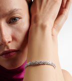 Yeprem Y-Couture 18kt White Gold Diamond Bangle