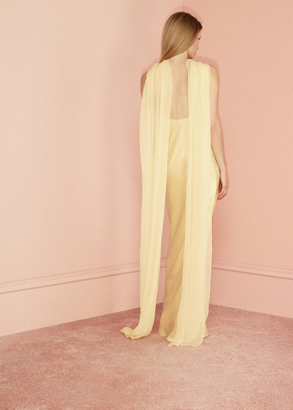 Satin Halter Neck Dress