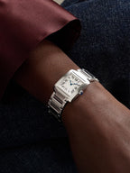 Cartier Tank Française Small Stainless Steel Watch